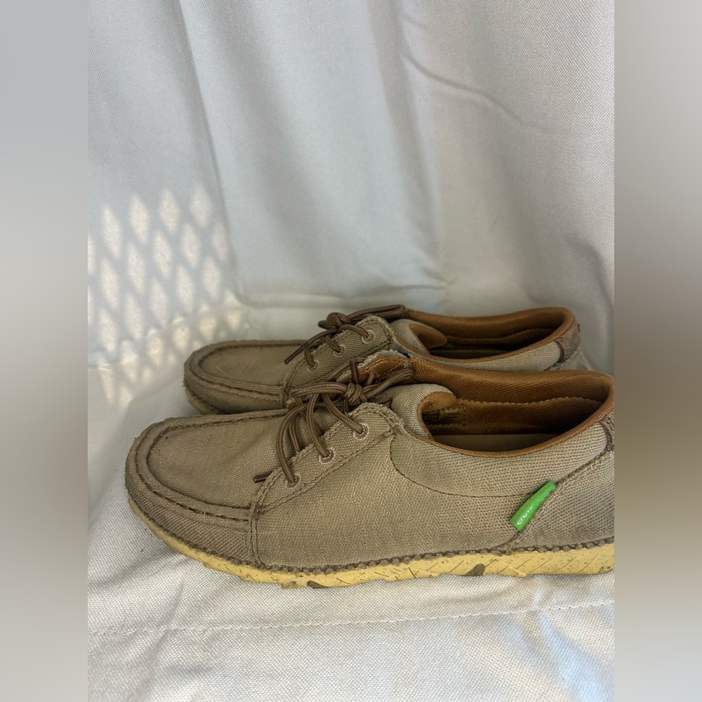 Twisted X Casual Kicks Hoey Loper Brown Leaf Shoes‎